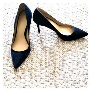 *FINAL WEEKEND* Ann Taylor Blue Suede Shoes